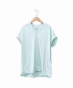 製品染め 30/-ポリエステエル天竺 フレンチスリーブ