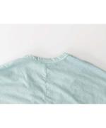 製品染め 30/-ポリエステエル天竺 フレンチスリーブ