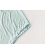 製品染め 30/-ポリエステエル天竺 フレンチスリーブ