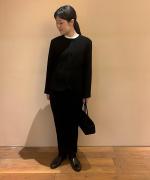 ラップクロップドパンツ