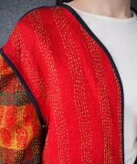 kantha embroidery jacket