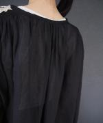 batten collar parts blouse