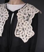 batten collar parts blouse