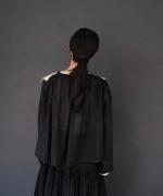 batten collar parts blouse
