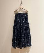 floret jacquard skirt