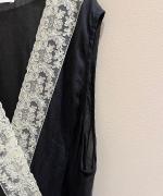 tulle lace ramie dress