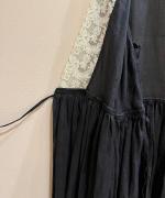 tulle lace ramie dress