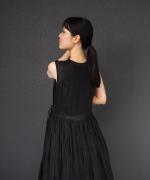 tulle lace ramie dress