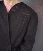 reverse applique jacket