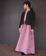 reverse applique jacket