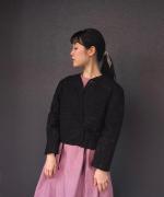 reverse applique jacket