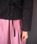 reverse applique jacket