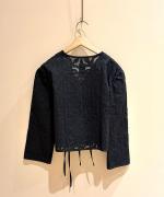 reverse applique jacket
