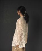 botanical cut jacquard jacket
