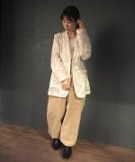 botanical cut jacquard jacket