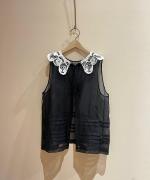 collage organdy gilet