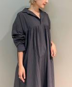 Gathered Long Shirt