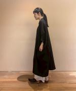 3/4 SLV Long Gather Dress