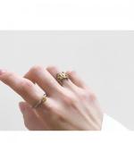 廃盤：tenten flower ring