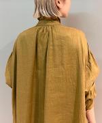 LINEN URBAN FRILL ONE PIECE