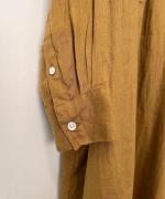 LINEN URBAN FRILL ONE PIECE