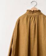 LINEN URBAN FRILL ONE PIECE