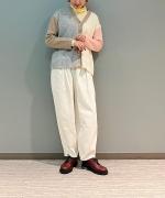 TASMANIA RAM CRAZYPATTERN KNIT CARDIGAN 