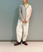 TASMANIA RAM CRAZYPATTERN KNIT CARDIGAN 