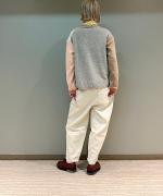 TASMANIA RAM CRAZYPATTERN KNIT CARDIGAN 