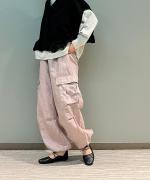 ANONYMOUS KNEE TUCK CARGO PANTS