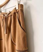 VINTAGE TERECO PIPING EASY PANTS
