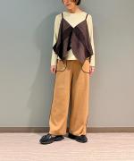 VINTAGE TERECO PIPING EASY PANTS