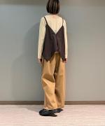 VINTAGE TERECO PIPING EASY PANTS