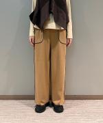 VINTAGE TERECO PIPING EASY PANTS