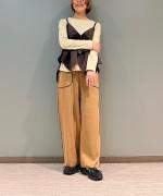 VINTAGE TERECO PIPING EASY PANTS