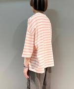 UTILITY DOLMAN SLEEVE DERAVE BORDER T-SH