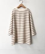 UTILITY DOLMAN SLEEVE DERAVE BORDER T-SH