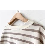 UTILITY DOLMAN SLEEVE DERAVE BORDER T-SH