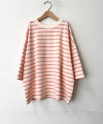 UTILITY DOLMAN SLEEVE DERAVE BORDER T-SH