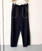 VINTAGE URAKE PIPING EASY PANTS