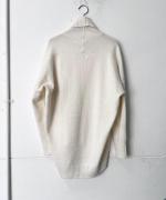 SQUARE WIDE KNIT TURTLE PULL OVER