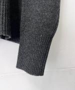 SQUARE WIDE KNIT ZIP PULL OVER