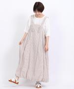 リユールリネンプリント 5分袖