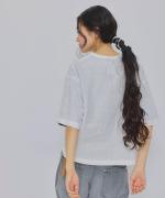 リユールリネンプリント 5分袖