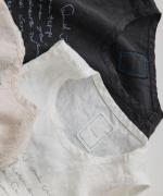 リユールリネンプリント ロングタンク