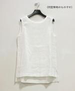 リユールリネンプリント ロングタンク