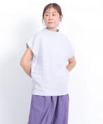 リユールリネン ボトルネックプルオーバー