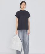 リユールリネン ボトルネックプルオーバー