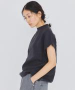 リユールリネン ボトルネックプルオーバー