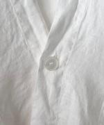 リユールリネン Vネックカーディガン